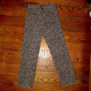 Panther Print Pants